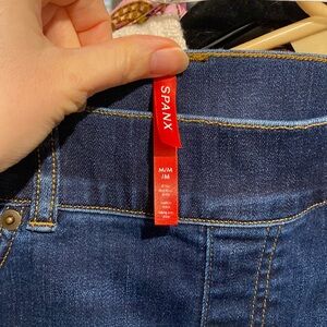Spanx medium petite flare jeans